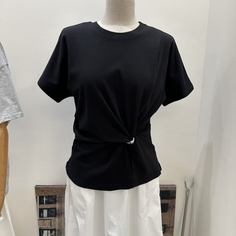 DELIGHT-L韓國直郵女裝新款人氣26春夏休閑職業熱賣推薦T恤DELIGHT-LT恤圖色2