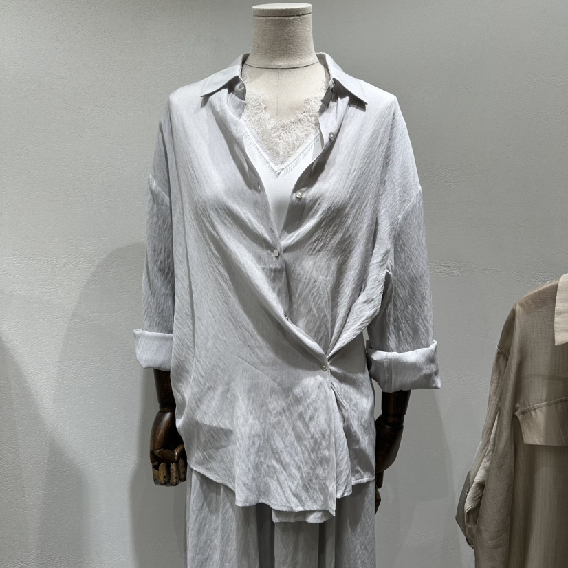 G.I-L韓國直郵實拍女裝新品時尚職業休閑推薦襯衫蕾絲衫G.I-L襯衫/蕾絲衫圖色3