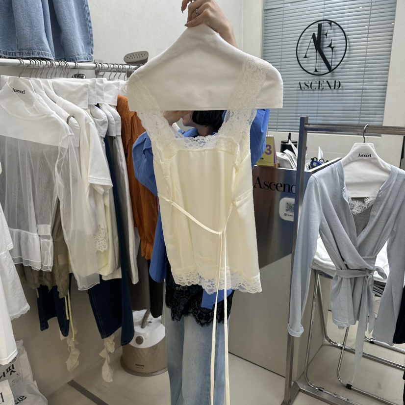 ASCEND韓國直郵女裝新品熱賣時尚人氣推薦休閑職業吊帶背心ASCEND吊帶/背心