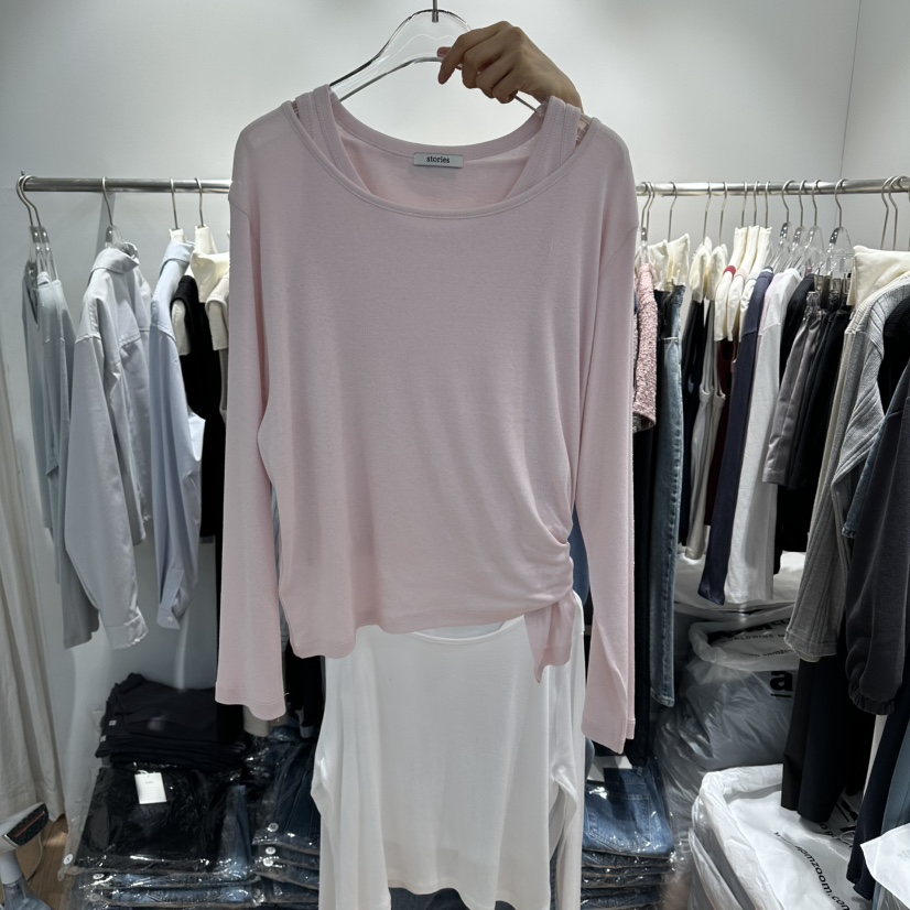 STORIES韓國代購女士新款職業人氣26春夏熱賣推薦休閑套裝STORIES套裝圖色2