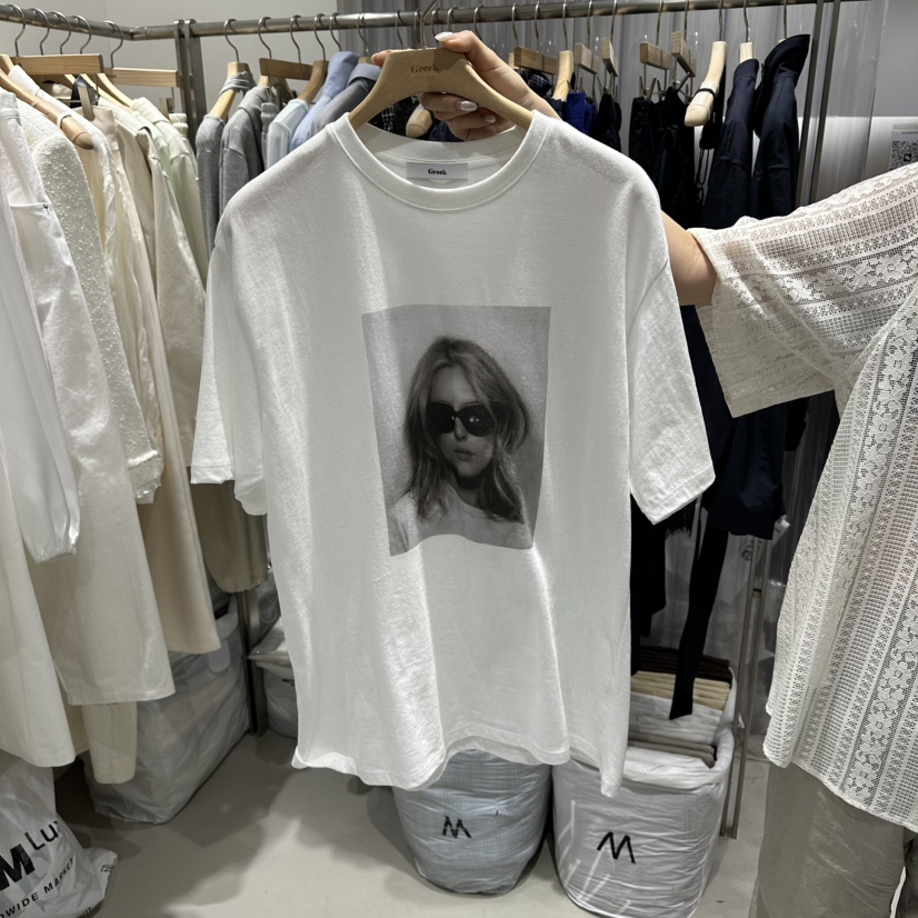 GREEK韓國東大門直郵女士新品人氣時尚熱賣推薦職業26春夏T恤GREEKT恤圖色1