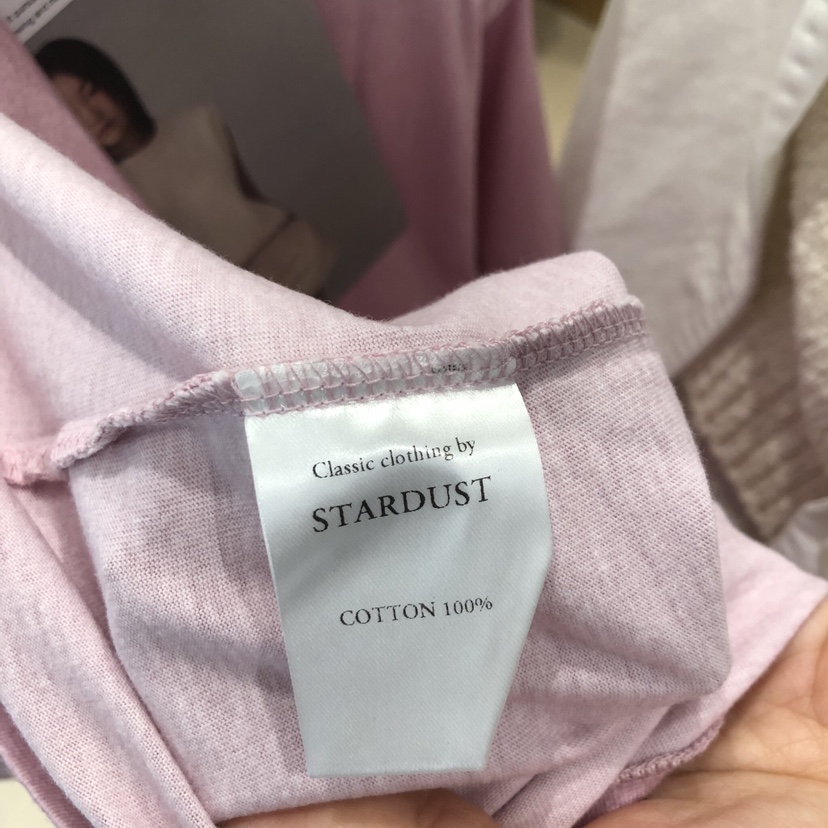 THE STARDUST韓國直郵女裝新款休閑熱賣時尚職業T恤棉質THE STARDUSTT恤