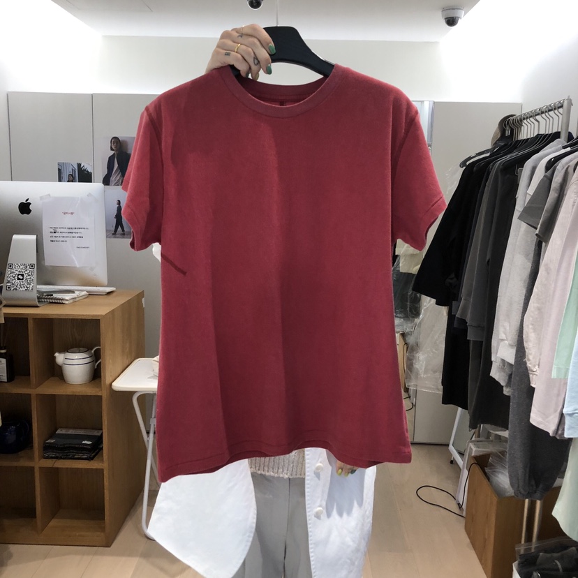 THE STARDUST韓國直郵女裝新款休閑熱賣時尚職業T恤棉質THE STARDUSTT恤圖色1