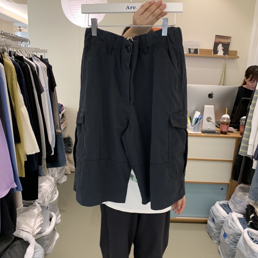 ARE韓國代購女裝新品職業26春夏人氣熱賣推薦休閑時尚短褲ARE YOU/ARE短褲圖色1