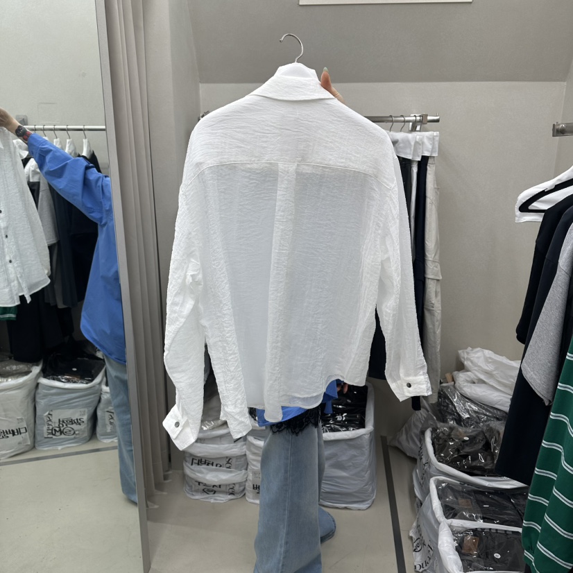 ASCEND韓國直郵女裝新款推薦時尚休閑人氣26春夏襯衫蕾絲衫ASCEND襯衫/蕾絲衫