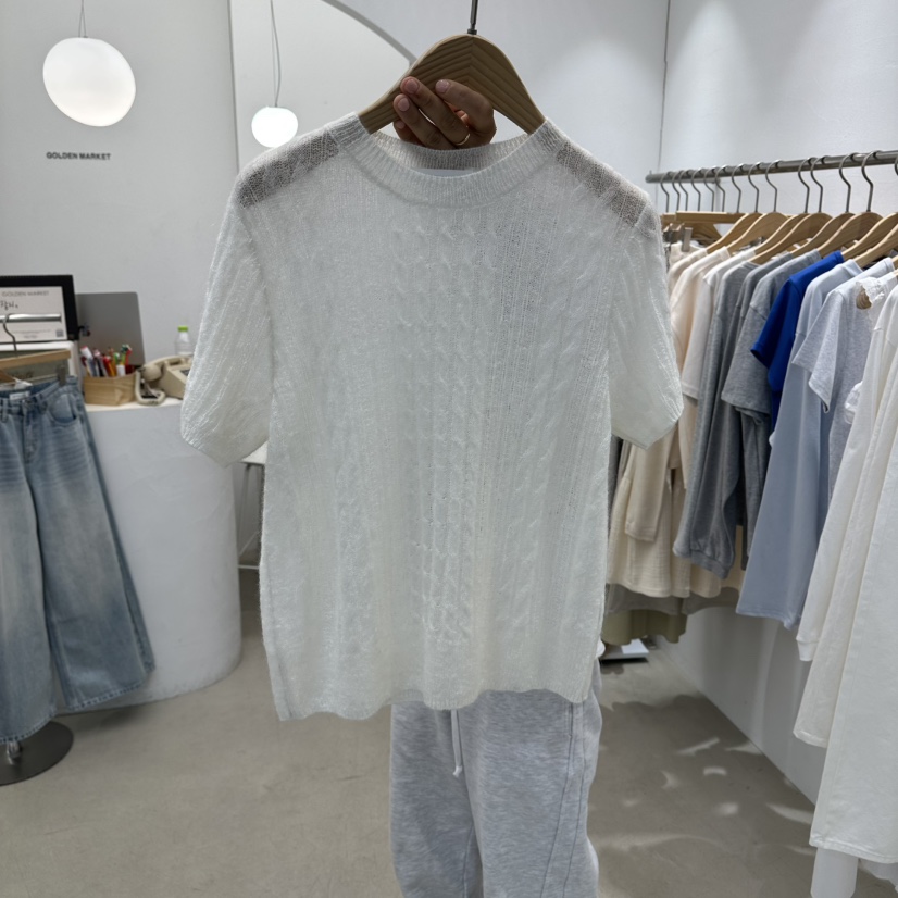 GOLDEN MARKET韓國直郵女裝新款職業人氣26春夏熱賣針織衫GOLDEN MARKET針織衫圖色1