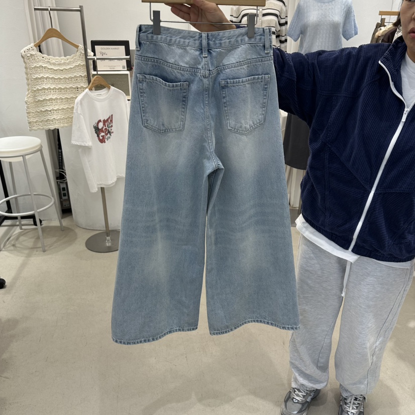 GOLDEN MARKET韓國直郵實拍女裝新品人氣時尚熱賣牛仔褲GOLDEN MARKET牛仔褲