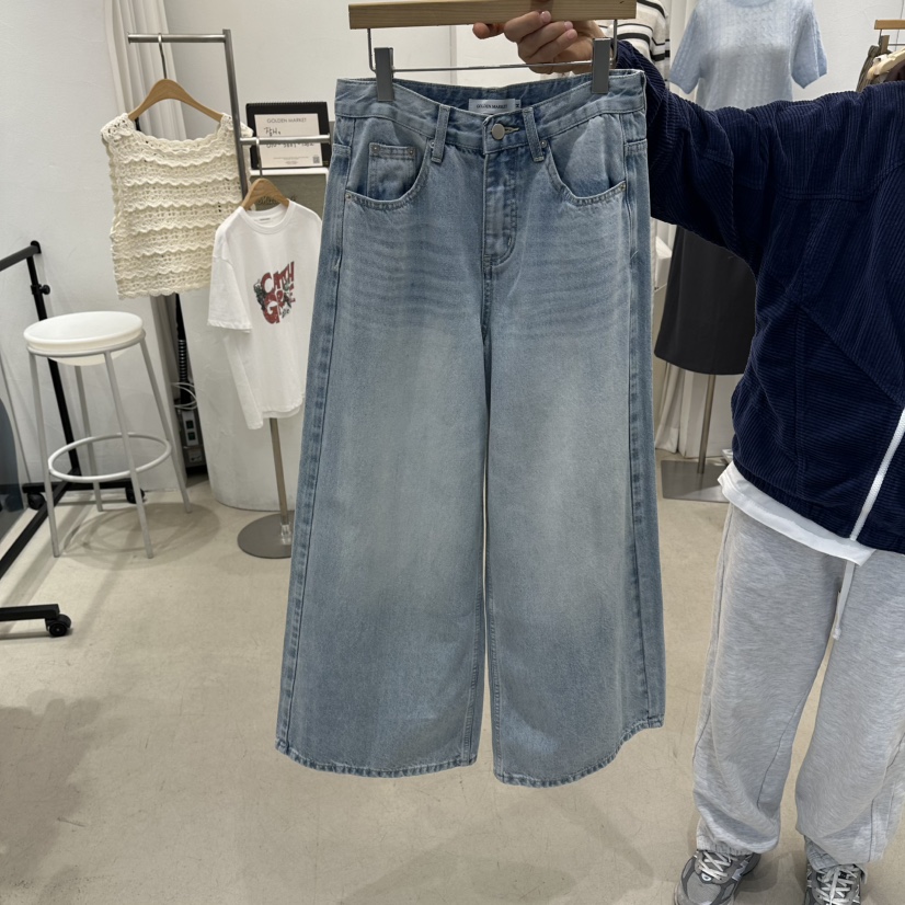 GOLDEN MARKET韓國直郵實拍女裝新品人氣時尚熱賣牛仔褲GOLDEN MARKET牛仔褲圖色1