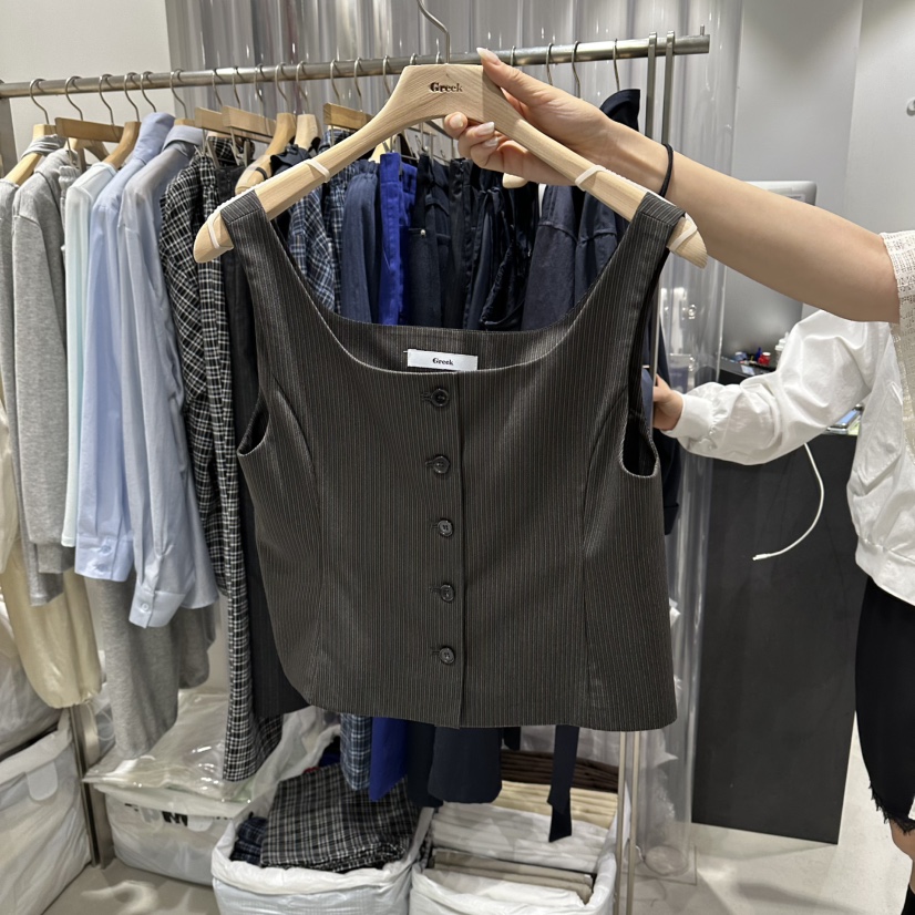 GREEK韓國東大門代購女士新品休閑職業熱賣人氣推薦時尚馬甲GREEK馬甲圖色2