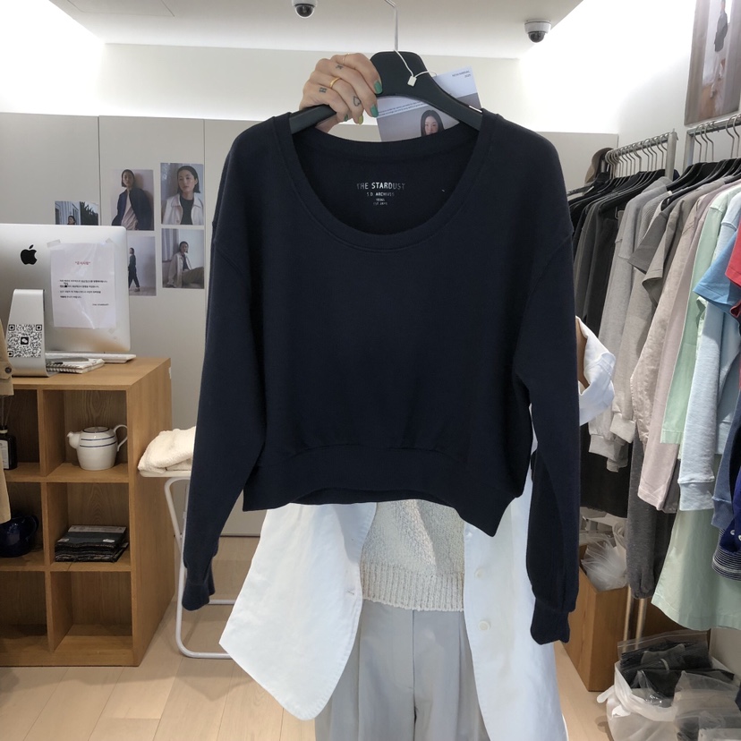 THE STARDUST韓國代購女裝新款熱賣人氣職業26春夏休閑衛衣THE STARDUST衛衣圖色2