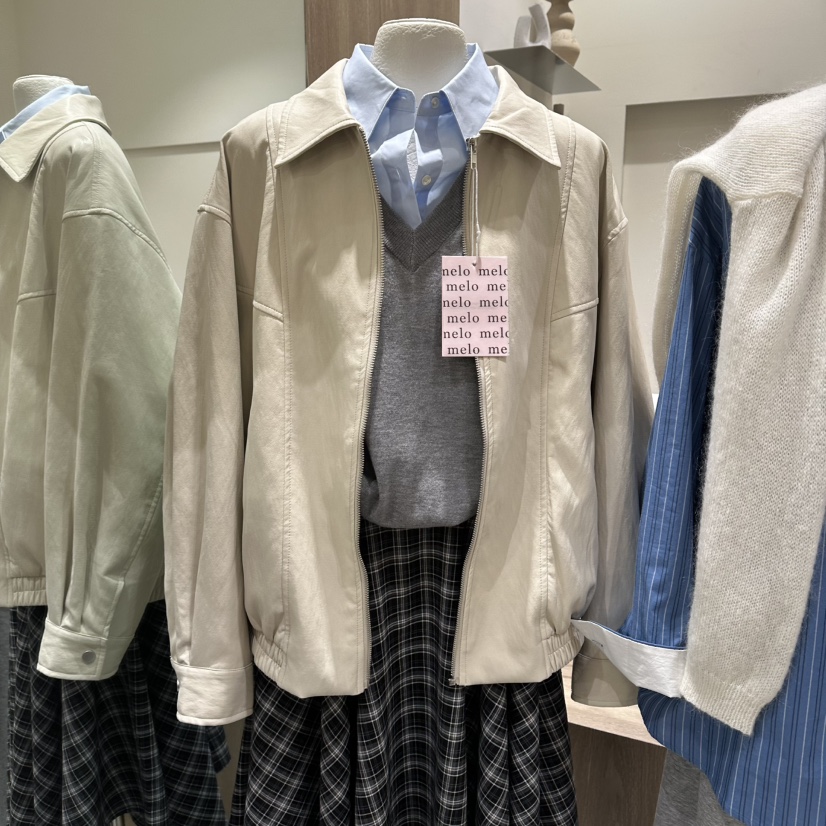 MELO韓國直郵實拍女裝新款職業時尚推薦人氣休閑熱賣夾克MELO夾克圖色1