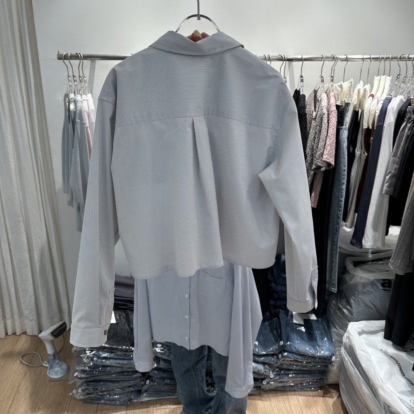 STORIES韓國直郵實拍女裝新品職業26春夏時尚人氣襯衫蕾絲衫STORIES襯衫/蕾絲衫