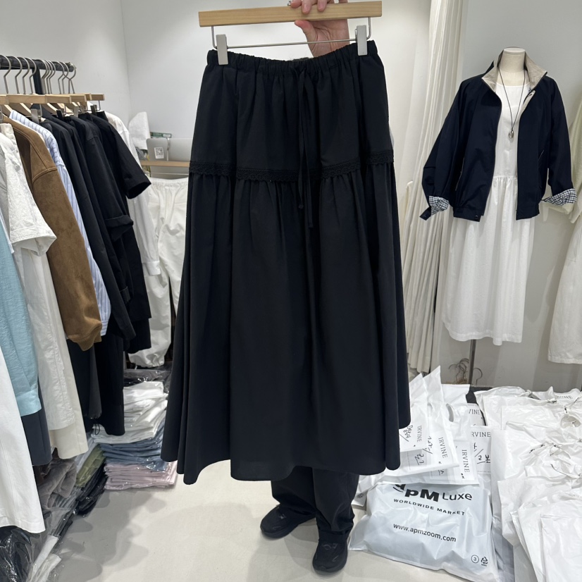 IRVINE韓國東大門直郵女裝新品推薦26春夏人氣時尚職業長裙IRVINE長裙圖色2