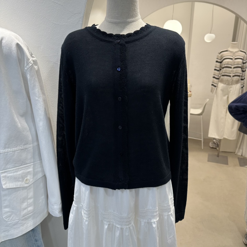 GOLDEN MARKET韓國東大門直郵女士新品熱賣人氣針織衫蕾絲GOLDEN MARKET針織衫圖色3