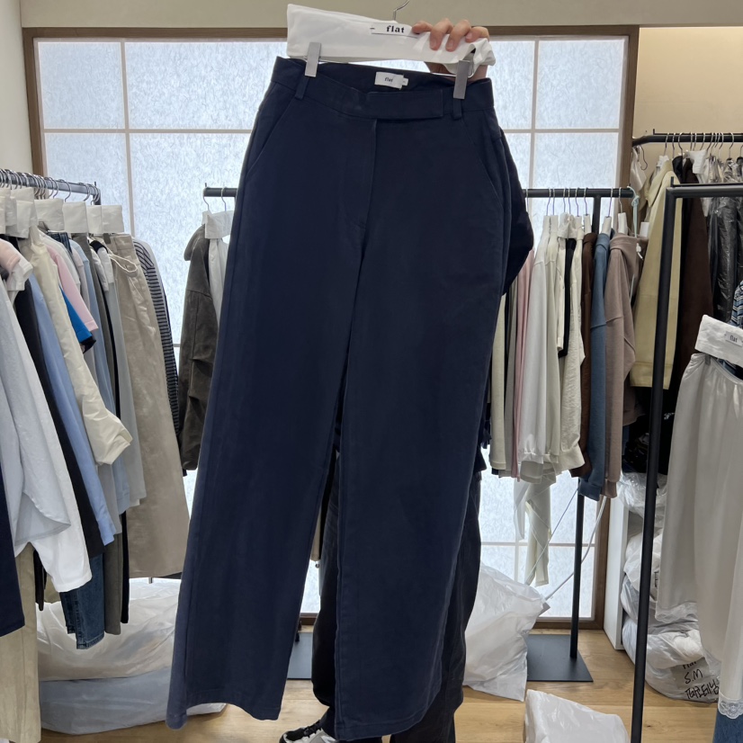 FLAT韓國直郵女裝新款推薦休閑人氣職業26春夏時尚休閑褲FLAT休閑褲圖色2