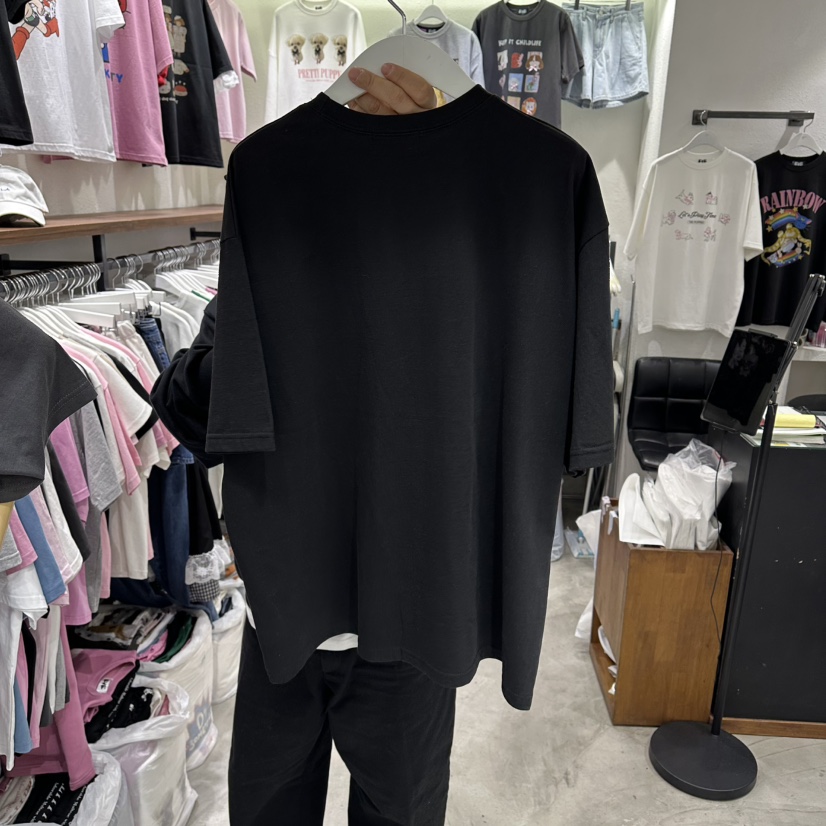 EVE韓國代購女裝新品26春夏休閑時尚人氣職業熱賣T恤復古EVET恤