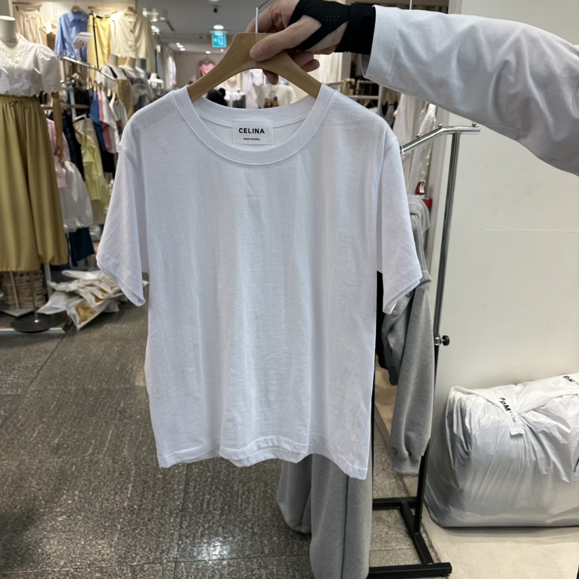 CELINA韓國直郵女裝新款時尚職業熱賣26春夏人氣推薦休閑T恤CELI_NAT恤圖色1