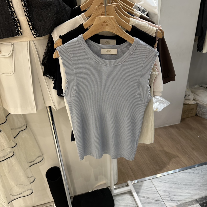 ABLESTUDIO韓國東大門直郵女士新款時尚26春夏推薦吊帶背心ABLESTUDIO吊帶/背心圖色1