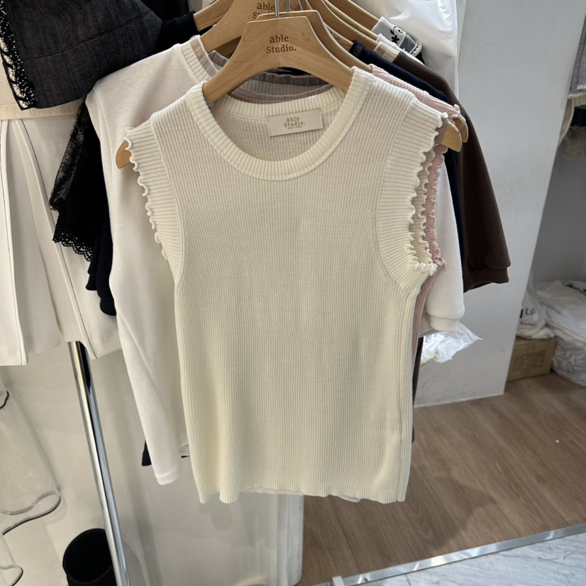 ABLESTUDIO韓國東大門直郵女士新款時尚26春夏推薦吊帶背心ABLESTUDIO吊帶/背心圖色2