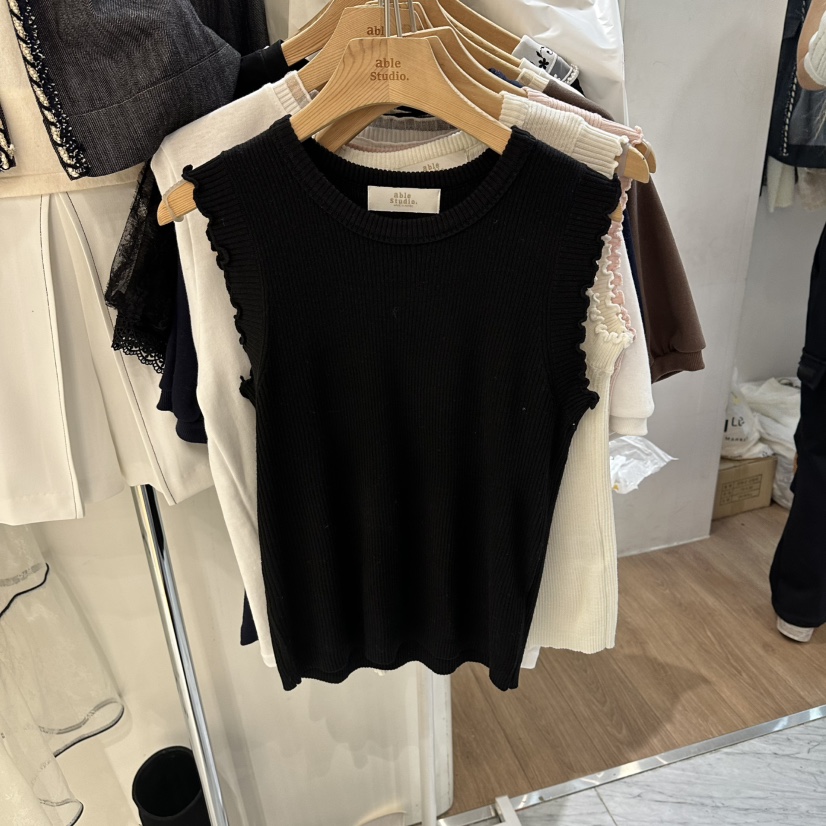 ABLESTUDIO韓國東大門直郵女士新款時尚26春夏推薦吊帶背心ABLESTUDIO吊帶/背心圖色3