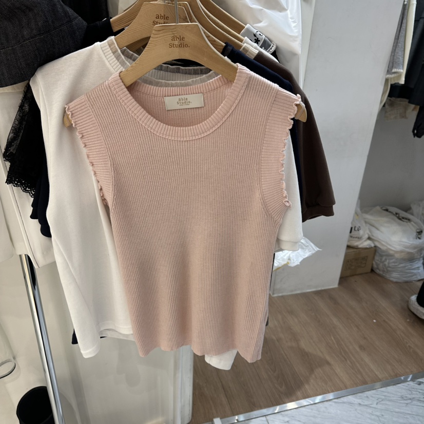 ABLESTUDIO韓國東大門直郵女士新款時尚26春夏推薦吊帶背心ABLESTUDIO吊帶/背心圖色4