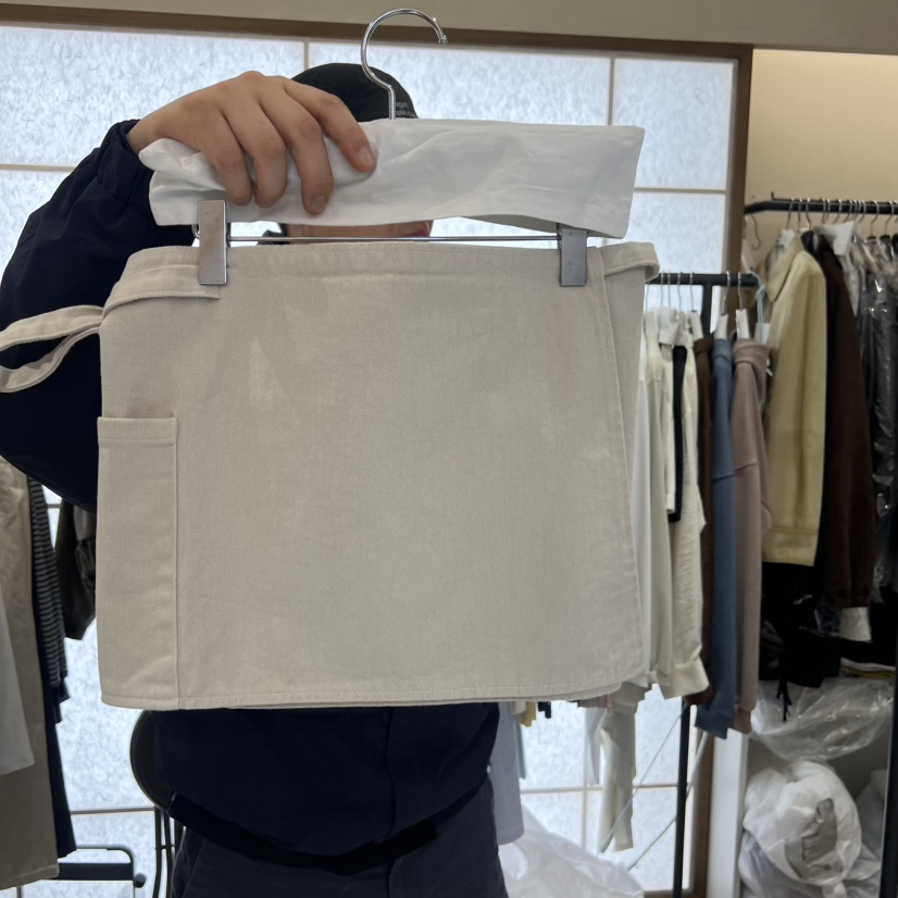 FLAT韓國代購女裝新款熱賣休閑時尚推薦人氣職業26春夏短裙FLAT短裙