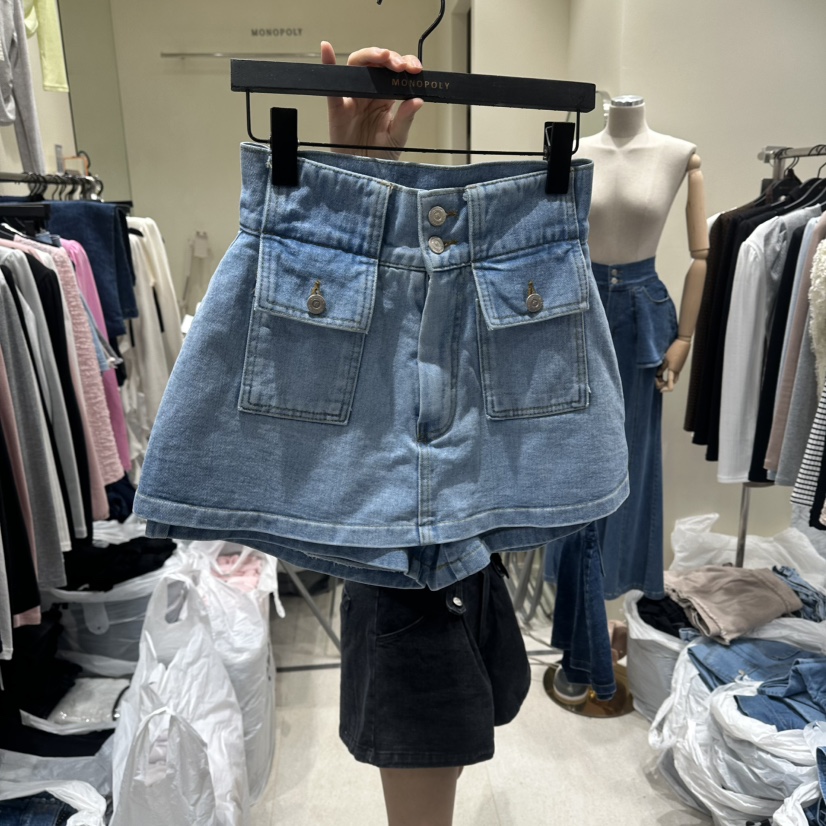 MONOPOLY韓國直郵女士新款職業推薦休閑人氣26春夏時尚裙褲MONO_POLY裙褲圖色2