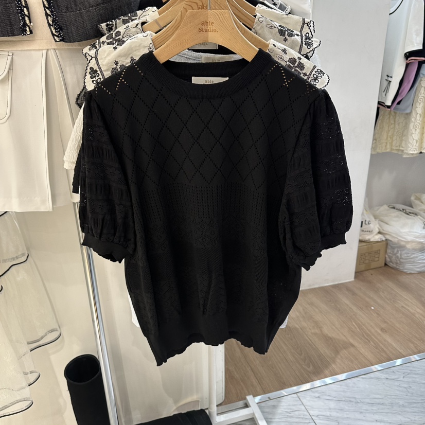 ABLESTUDIO韓國代購女裝新款熱賣職業推薦休閑時尚針織衫ABLESTUDIO針織衫圖色3