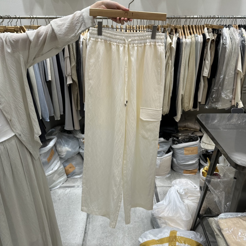 G.I-L韓國直郵女士新款時尚職業人氣推薦26春夏休閑休閑褲G.I-L休閑褲圖色1