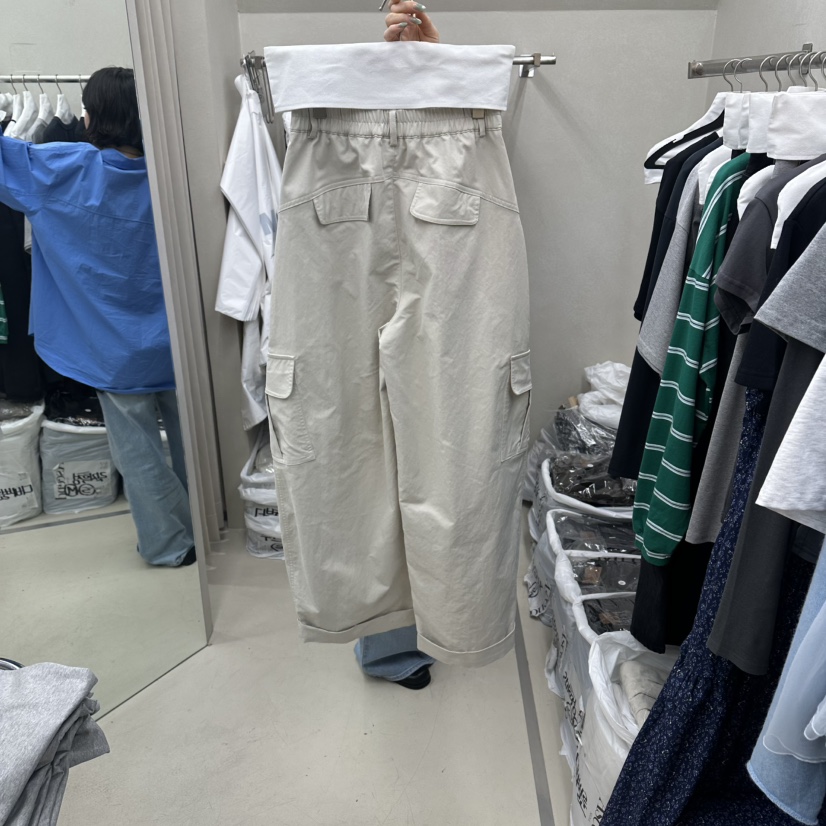 ASCEND韓國直郵實拍女裝新品熱賣推薦26春夏休閑褲工裝褲ASCEND休閑褲