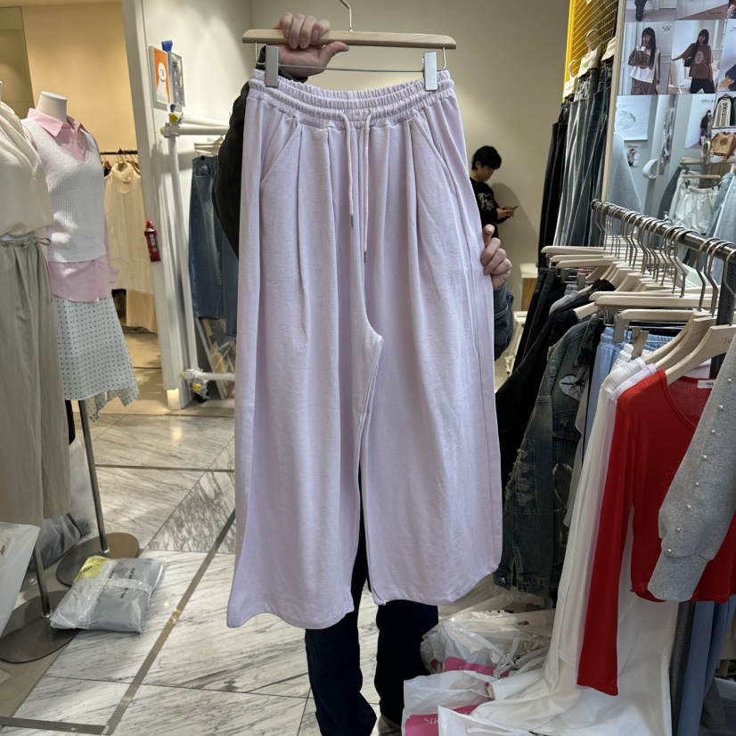 STICK WITH韓國直郵實拍女士新款26春夏推薦人氣職業休閑褲STICK WITH休閑褲圖色2