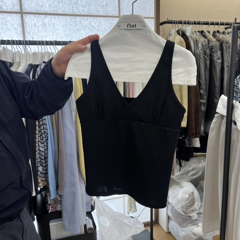 FLAT韓國代購女裝新品職業26春夏推薦時尚吊帶背心不含內搭FLAT吊帶/背心圖色3