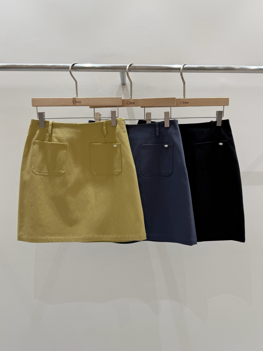 OREE韓國直郵實拍女士新款熱賣推薦人氣休閑26春夏時尚短裙OREE短裙