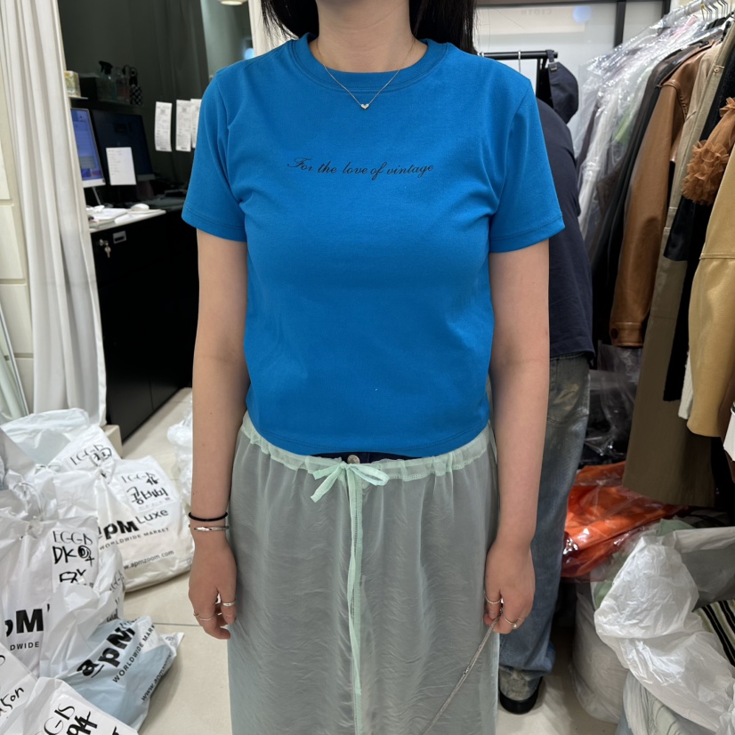 EGG IS韓國直郵實拍女士新品熱賣時尚推薦26春夏T恤不含飾品EGG IST恤圖色3