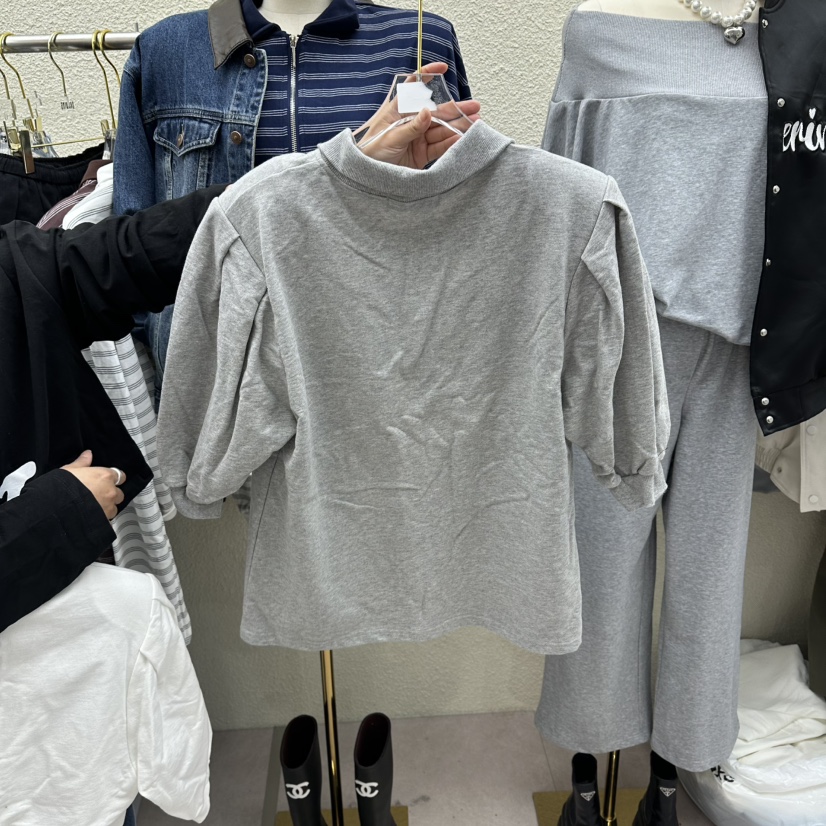 DRAWING韓國代購女裝新品推薦休閑時尚職業熱賣26春夏T恤DRAWINGT恤