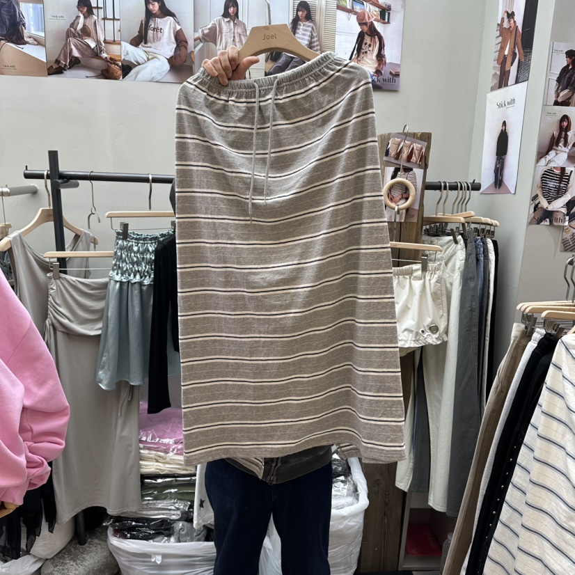 STICK WITH韓國代購女士新品熱賣時尚26春夏休閑推薦長裙STICK WITH長裙圖色2