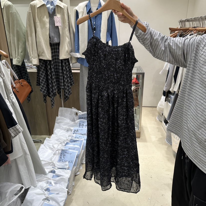 MELO韓國直郵實拍女士新品熱賣人氣職業推薦26春夏連衣裙MELO連衣裙