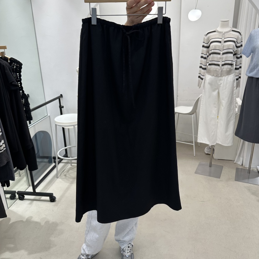 GOLDEN MARKET韓國東大門直郵女裝新品推薦休閑長裙亞麻GOLDEN MARKET長裙圖色2