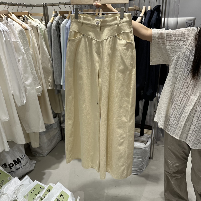 GREEK韓國東大門代購女士新款時尚推薦休閑26春夏職業休閑褲GREEK休閑褲圖色1