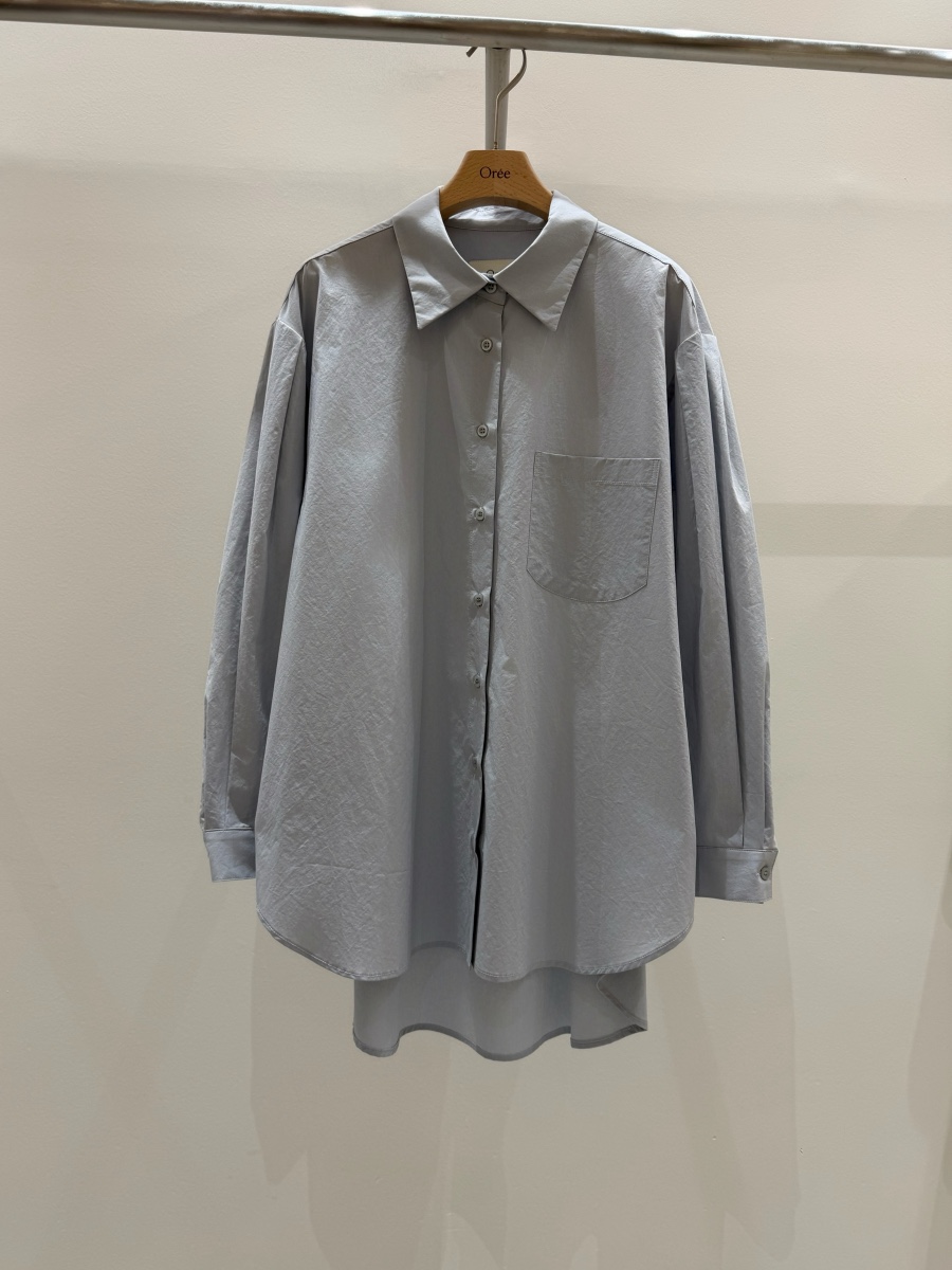 OREE韓國代購女裝新款26春夏職業休閑人氣推薦襯衫蕾絲衫OREE襯衫/蕾絲衫圖色3