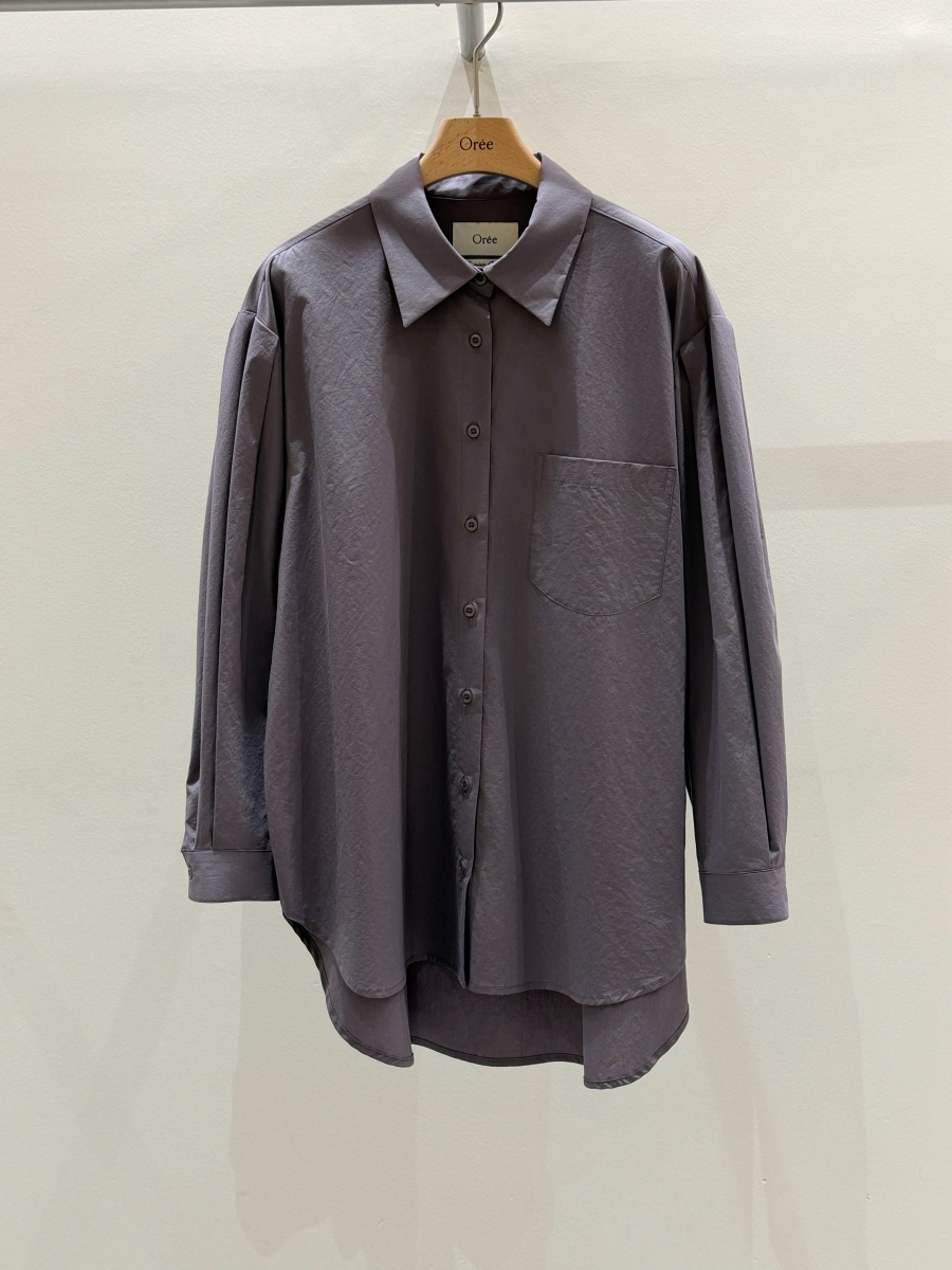 OREE韓國代購女裝新款26春夏職業休閑人氣推薦襯衫蕾絲衫OREE襯衫/蕾絲衫圖色6