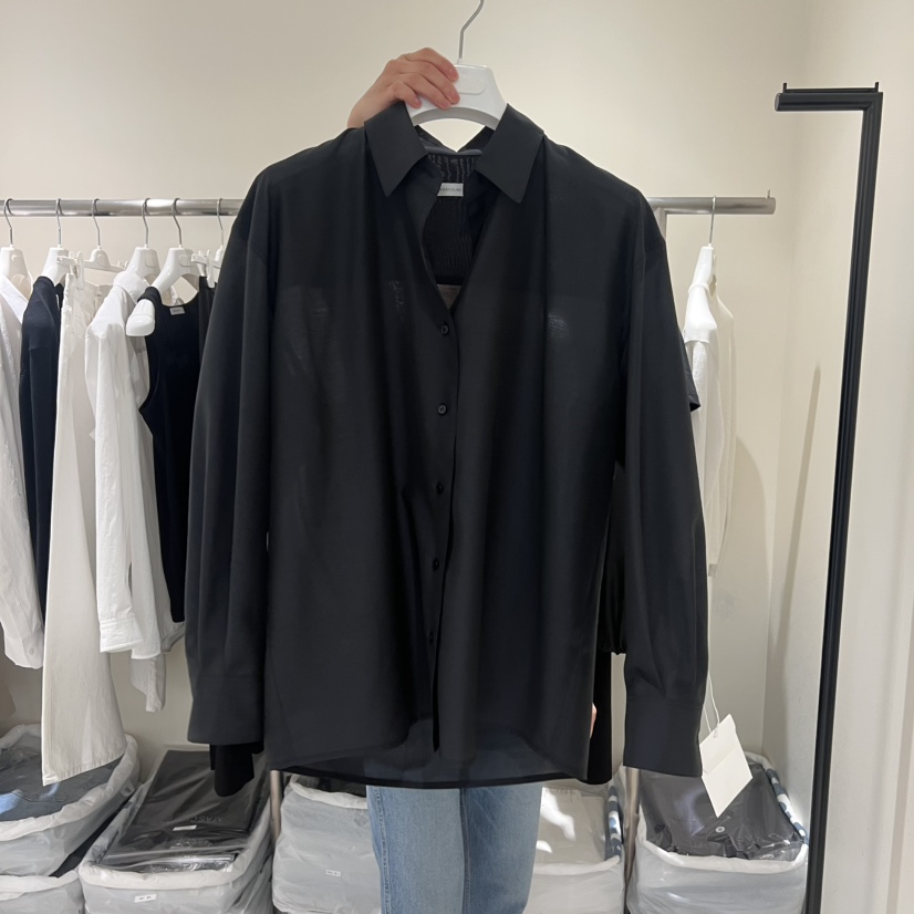 MASCULINE韓國代購女裝新款時尚職業人氣推薦襯衫蕾絲衫羊毛MASCULINE襯衫/蕾絲衫圖色2