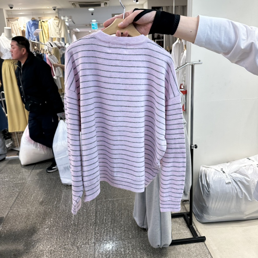 CELINA韓國東大門直郵女裝新品推薦人氣26春夏針織衫寬松開衫CELI_NA針織衫