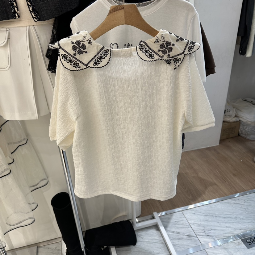 ABLESTUDIO韓國東大門代購女裝新款26春夏職業襯衫蕾絲衫ABLESTUDIO襯衫/蕾絲衫