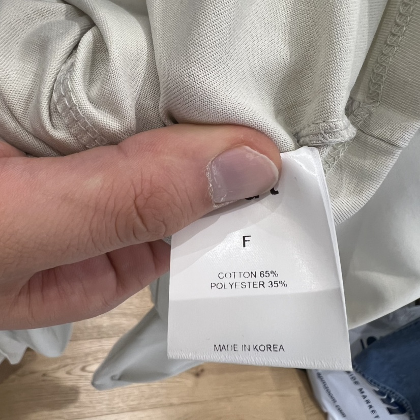 FLAT韓國直郵女士新款時尚職業人氣26春夏休閑熱賣長袖T恤FLAT長袖T恤