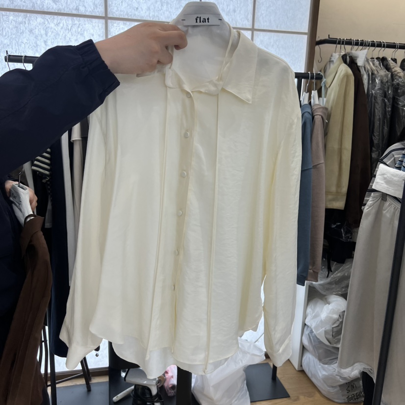 FLAT韓國東大門代購女士新品職業人氣推薦熱賣襯衫蕾絲衫FLAT襯衫/蕾絲衫圖色2