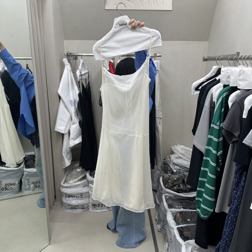 ASCEND韓國東大門直郵女士新款推薦時尚休閑26春夏連衣裙ASCEND連衣裙圖色1