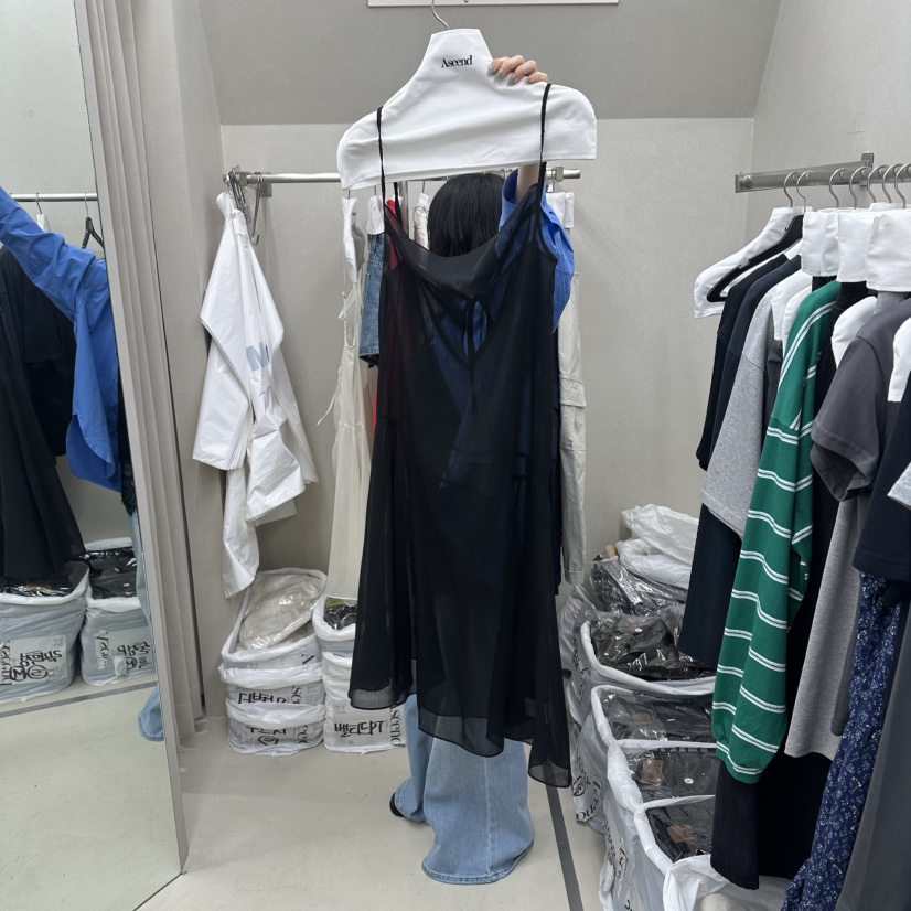 ASCEND韓國東大門直郵女士新款推薦時尚休閑26春夏連衣裙ASCEND連衣裙圖色2