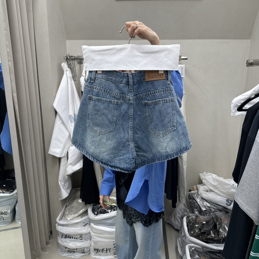 ASCEND韓國東大門代購女裝新款職業休閑26春夏時尚推薦裙褲ASCEND裙褲