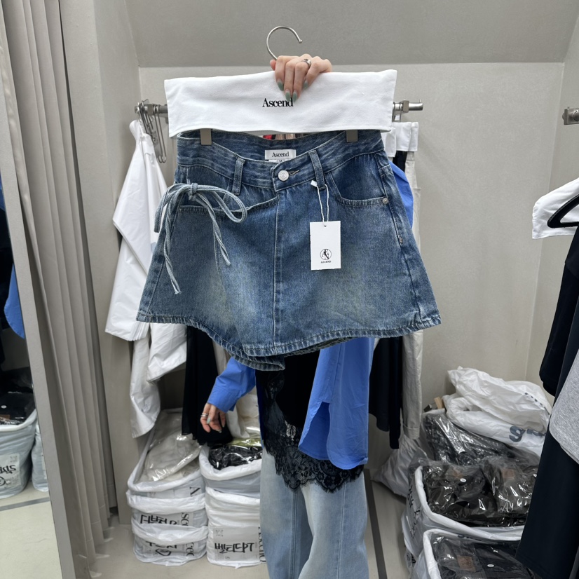 ASCEND韓國東大門代購女裝新款職業休閑26春夏時尚推薦裙褲ASCEND裙褲圖色1